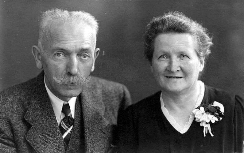 Frederik Walthuis(1888-1975) en Johanna Klein(1889-1950)